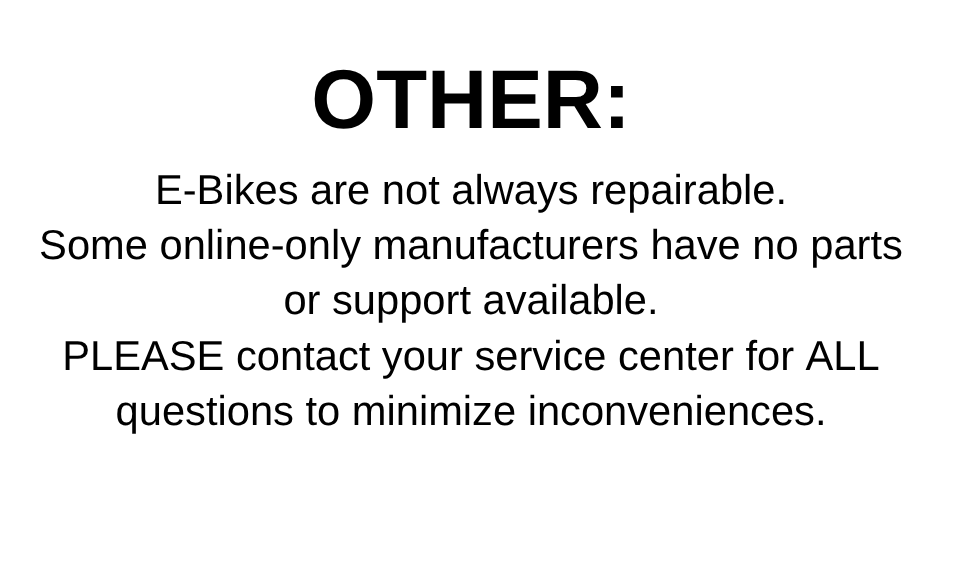 Tricycle Service Transport (Pick-up &/or Delivery)