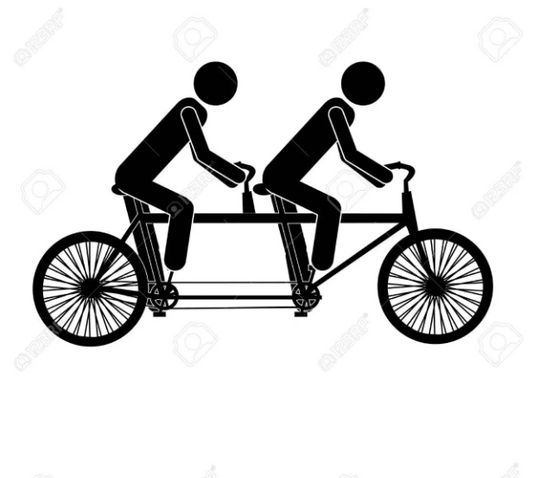 Tandem Bicycle Service Transport (Pick-up &/or Delivery)